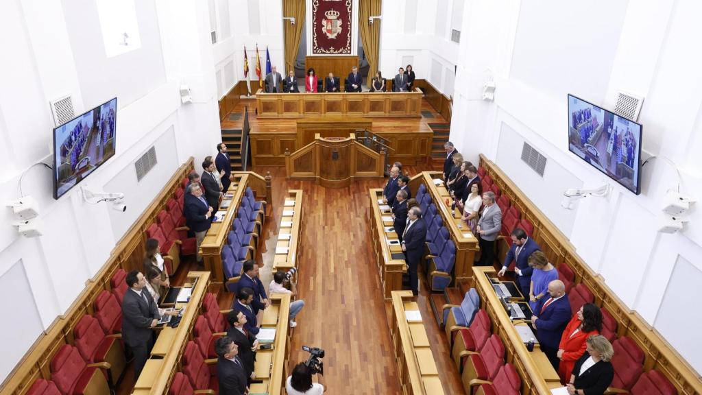 Pleno de las Cortes de Castilla-La Mancha. Foto: Cortes CLM.