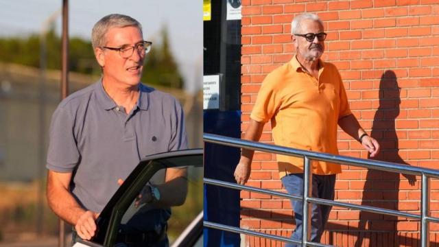 Miguel Ángel Serrano y Francisco Vallejo, los ex altos cargos andaluces que salieron esta semana de prisión tras la sentencia del Constitucional por el caso ERE.