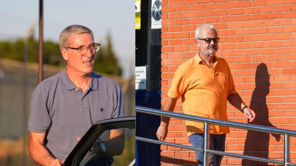 Miguel Ángel Serrano y Francisco Vallejo, los ex altos cargos andaluces que salieron esta semana de prisión tras la sentencia del Constitucional por el caso ERE.