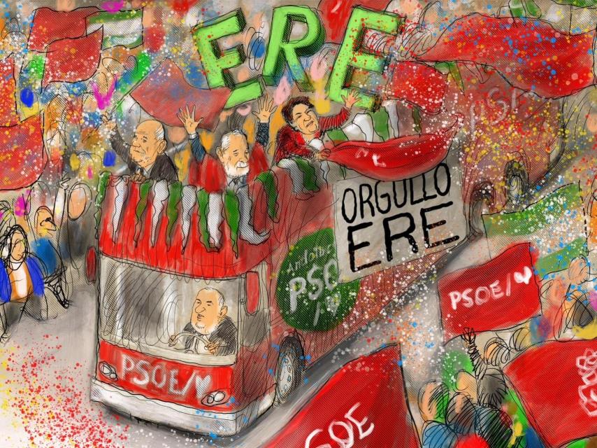 El PSOE prepara actos de desagravio a condenados de los ERE y denuncias por delito de odio a sus críticos