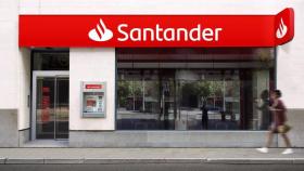 Una oficina de Banco Santander.