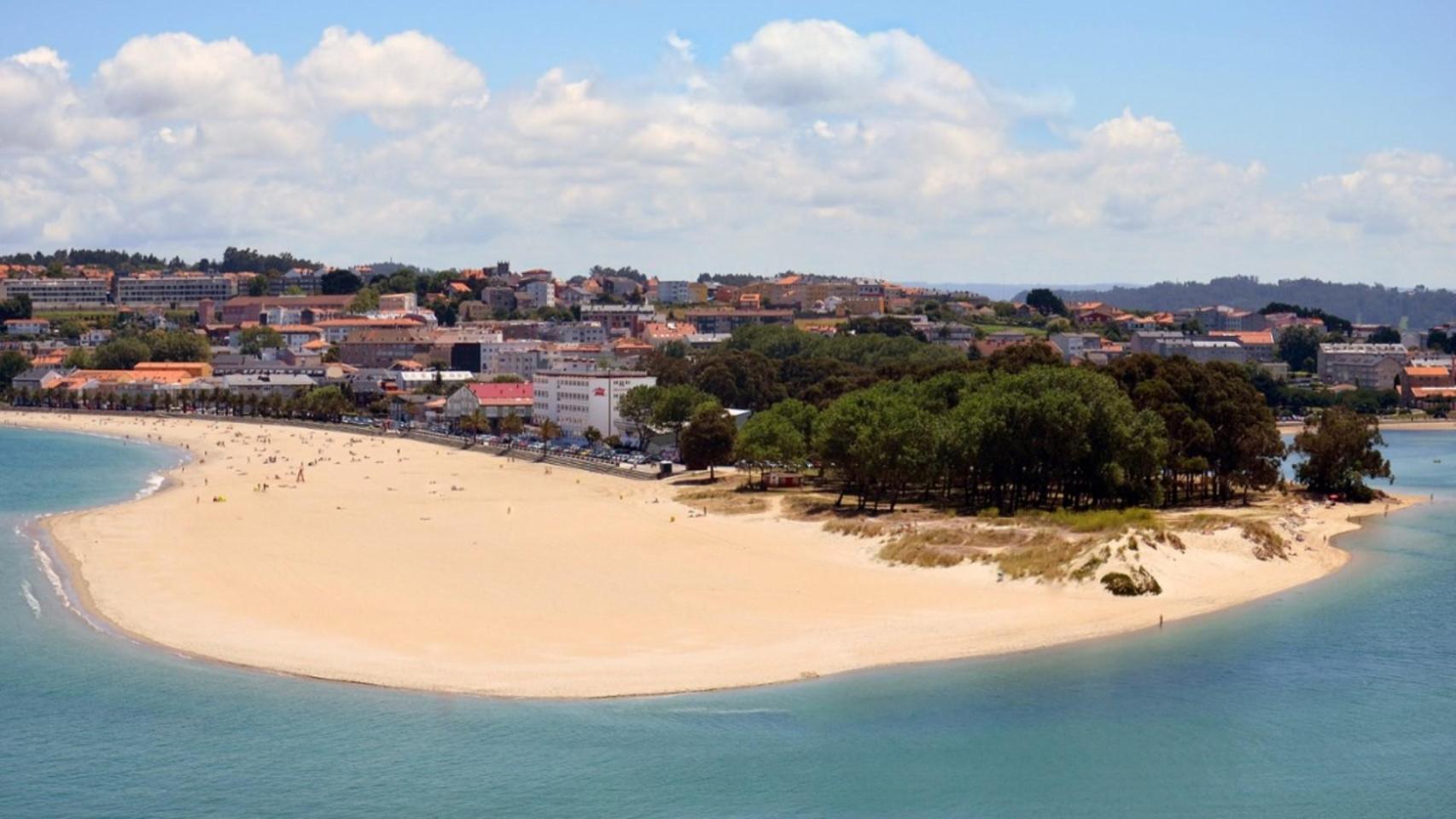 Vista de Santa Cristina, Oleiros