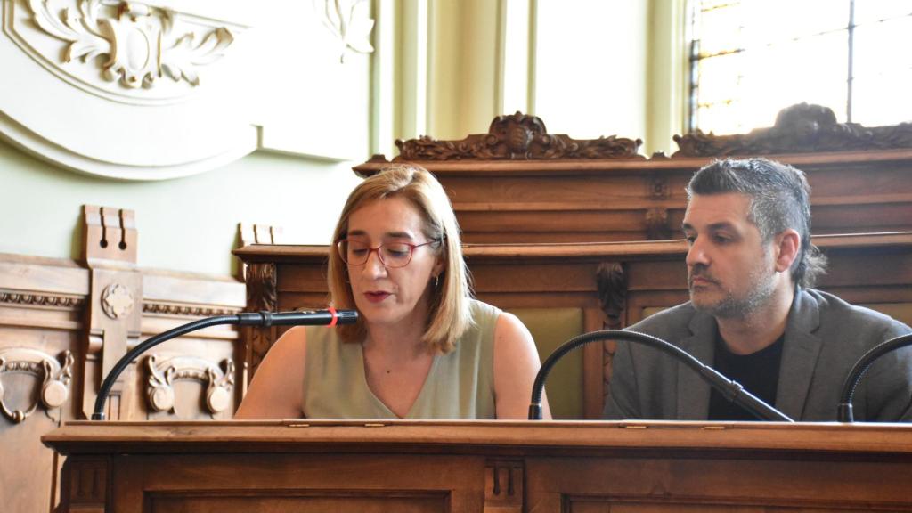 Rocío Anguita y Jonathan Racionero, concejales de VTLP