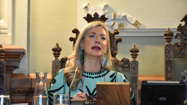 Irene Carvajal, teniente de alcalde de Vox en el Ayuntamiento de Valladolid