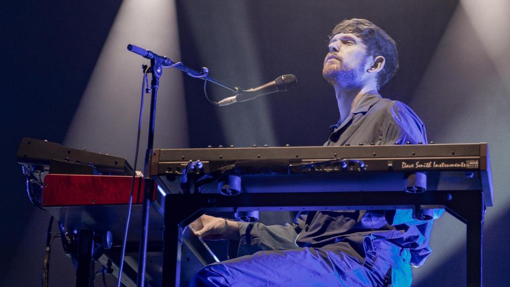 James Blake durante su concierto en las Noches del Botánico de Madrid. Foto: Noches del Botánico/ Fer González