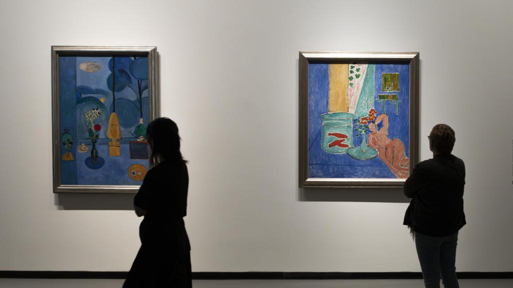 Vista de la exposición 'Matisse. L'Atelier rogue'. © Succession H. Matisse 2024. © Fondation Louis Vuitton / Louis Bourjac