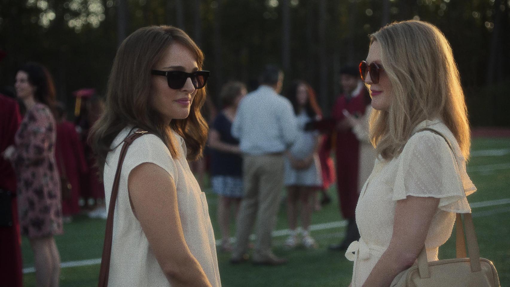 La nueva película de Julianne Moore y Natalie Portman en Prime Video: es retorcida y se basa en hechos reales