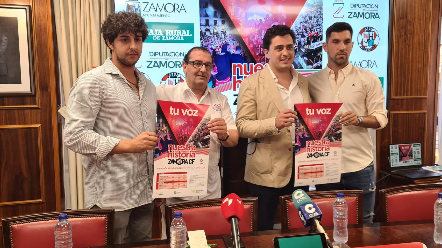 El Zamora CF lanza su campaña de abonados con el objetivo de "llenar" el Ruta de la Plata