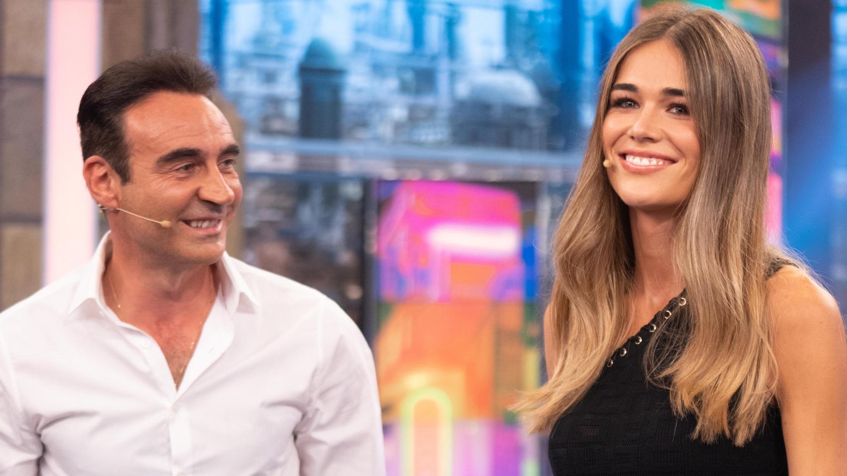 Enrique Ponce y Ana Soria en 'El Hormiguero'.