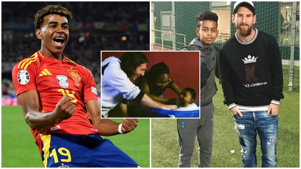 La intrahistoria de la foto viral de Lamine Yamal con Leo Messi