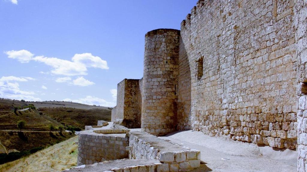 Detalle de una parte del Castillo de Jadraque.