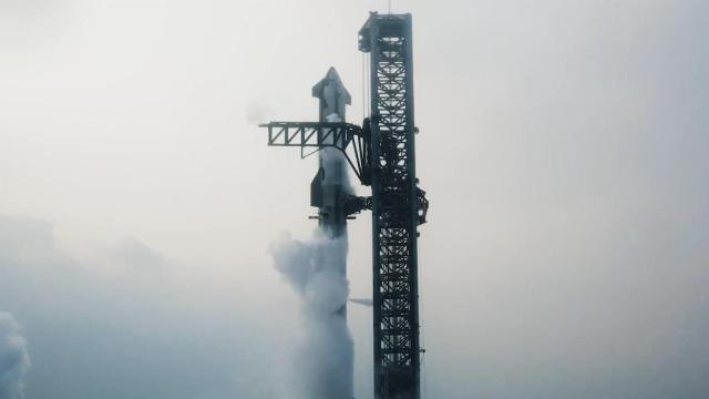 Starship de SpaceX en su cuarto lanzamiento.