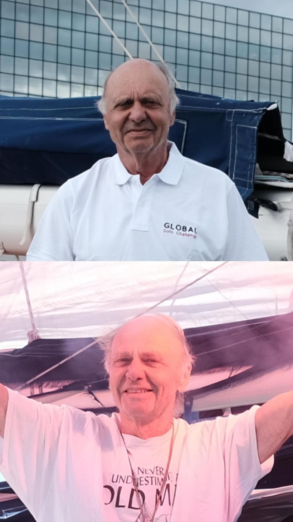 El antes y el después de Louis Robein tras 277 días navegando