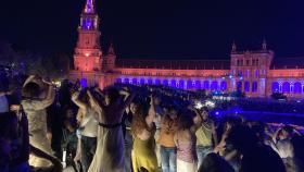 La Plaza de España baila por sevillanas con Siempre Así