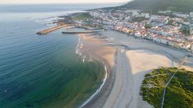 Vila Praia de Ancora desde el aire.