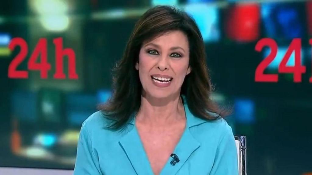 Beatriz Pérez-Aranda en el Canal 24 horas.