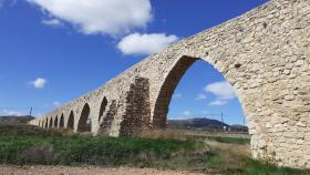 El acueducto Los Arcos de Alpuente.