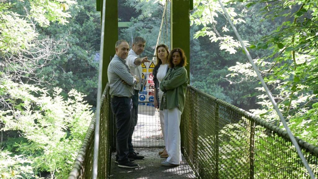 Puente colgante de las Fragas do Eume