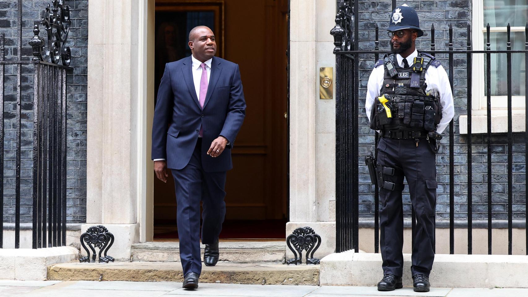 El nuevo ministro británico de Asuntos Exteriores, el laborista David Lammy.