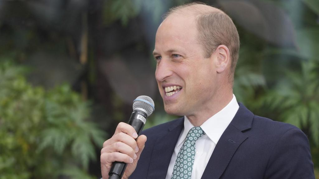 El príncipe Guillermo en un evento de junio de 2024.
