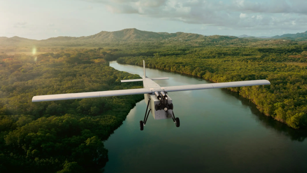 Dron Lord en pleno vuelo