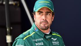 Fernando Alonso, en el Gran Premio de Gran Bretaña de F1 2024