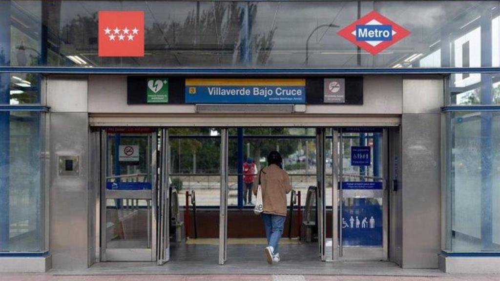 Estación de Metro de Villaverde Bajo Cruce de la línea 3.