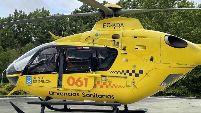 Helicóptero medicalizado del 061