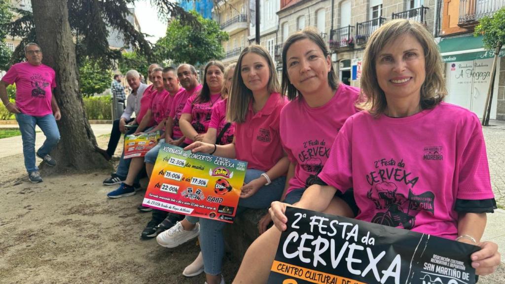 Presentación de la Festa da Cervexa de Moreira, en Ponteareas.