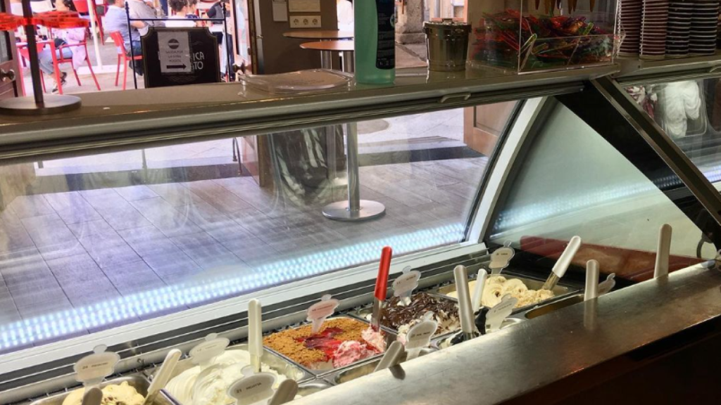 La Fabbrica del Gelato en Vigo.