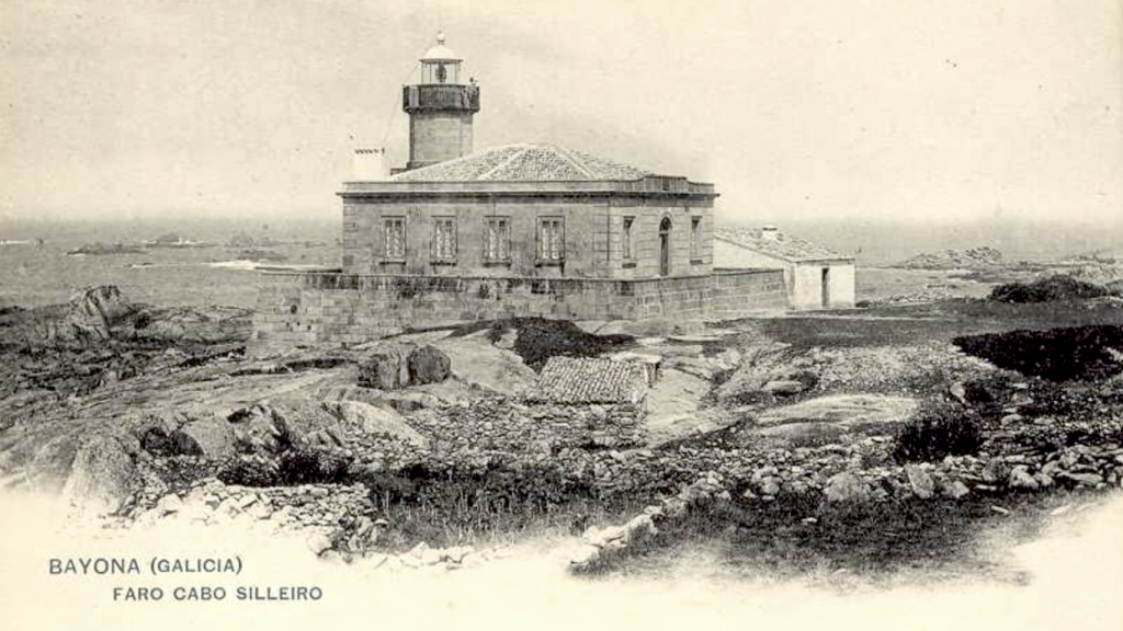 Imagen antiguo del Faro Vello de Silleiro