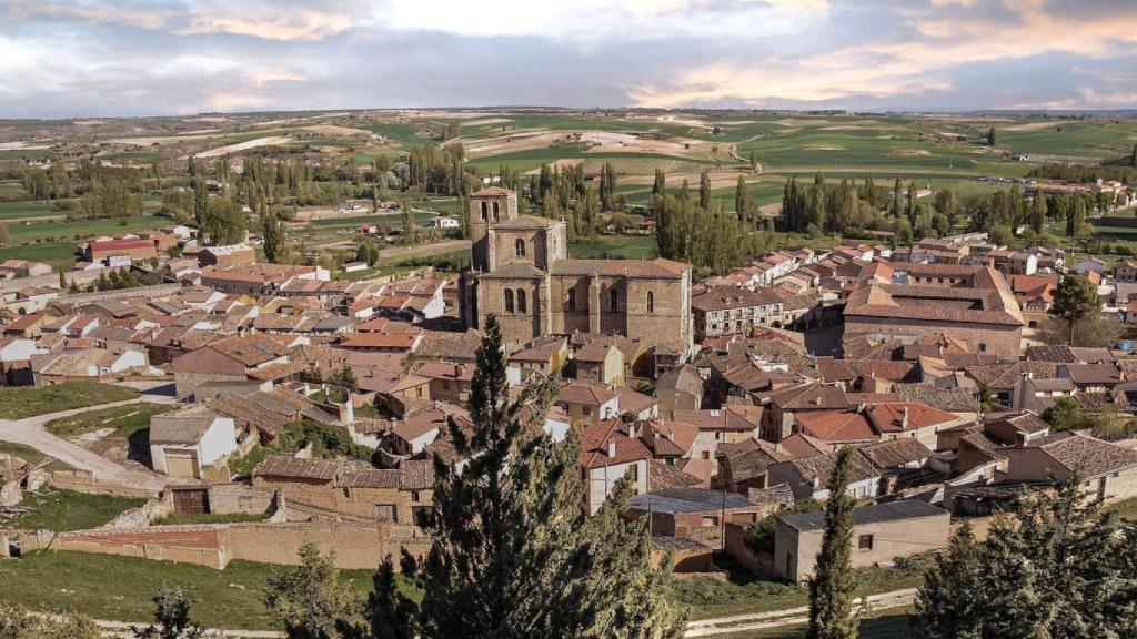 Imagen aérea de Peñaranda de Duero