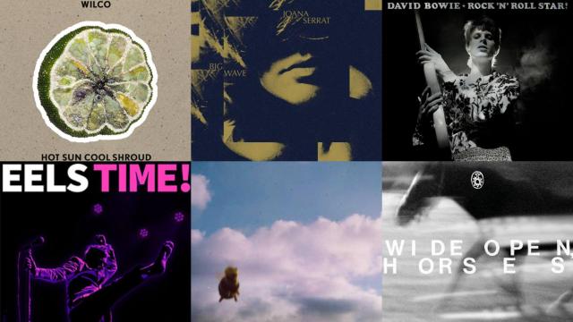Portadas de los nuevos discos de Wilco, Joana Serrat, Bowie, Eels, Pond y James Vicent.
