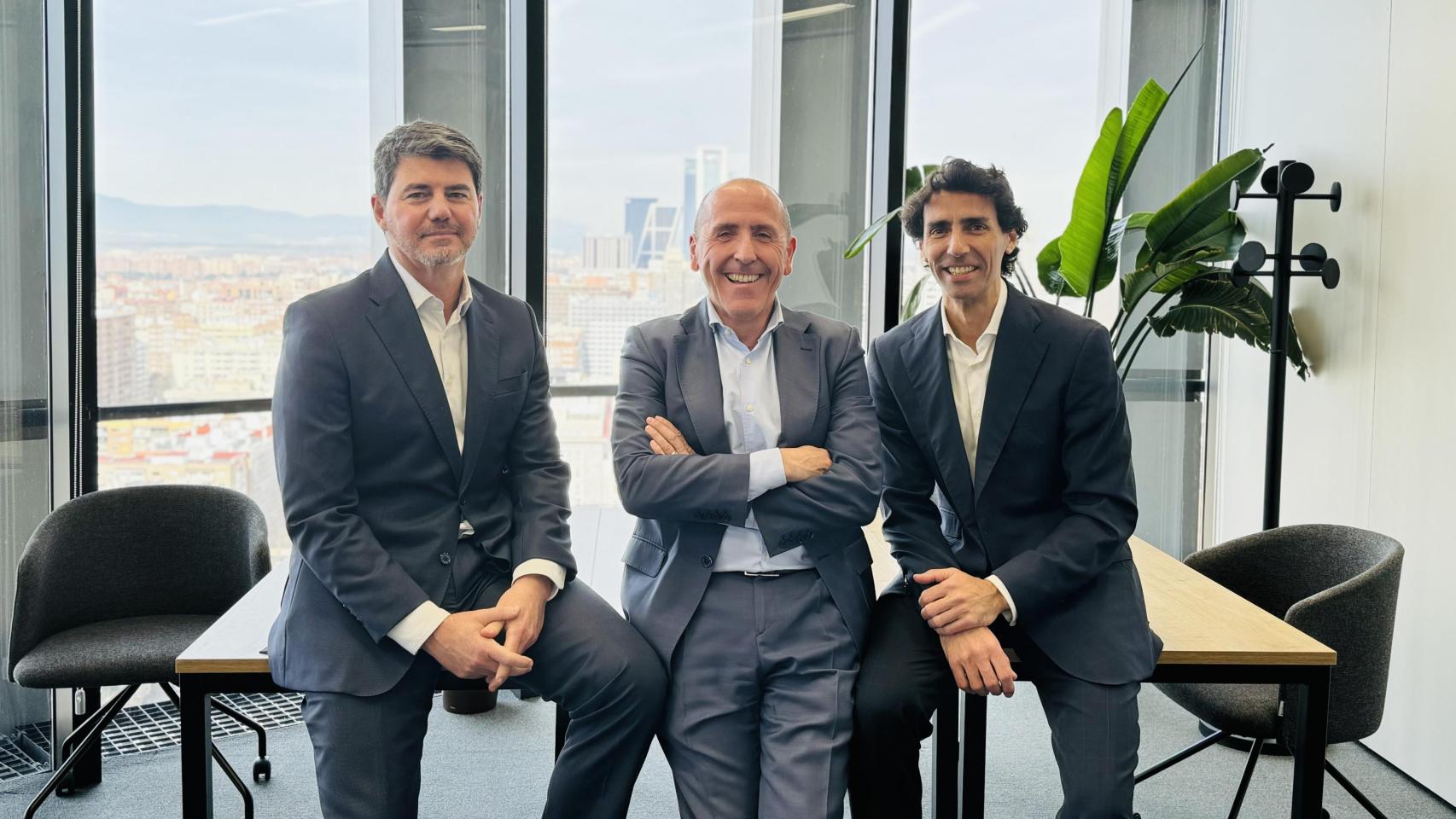 Los tres socios de  Haya Capital.