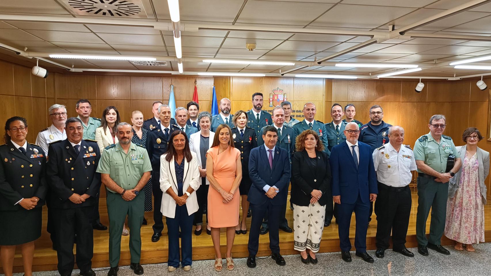 Medallas al Mérito de Protección Civil de Galicia 2024
