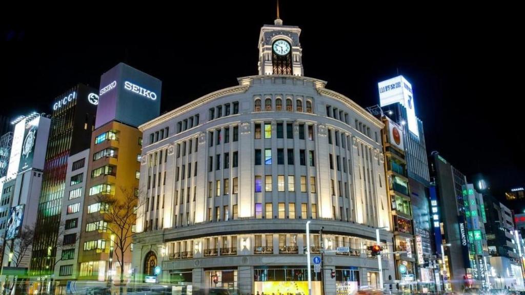 Ginza y su arquitectura moderna