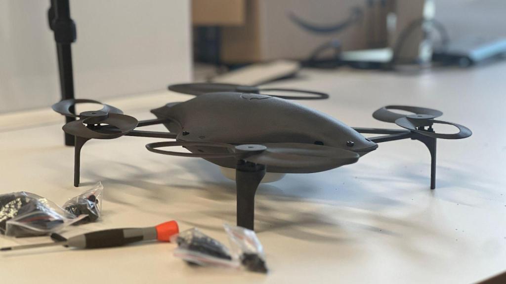 Un prototipo de dron de Luxit Drones.