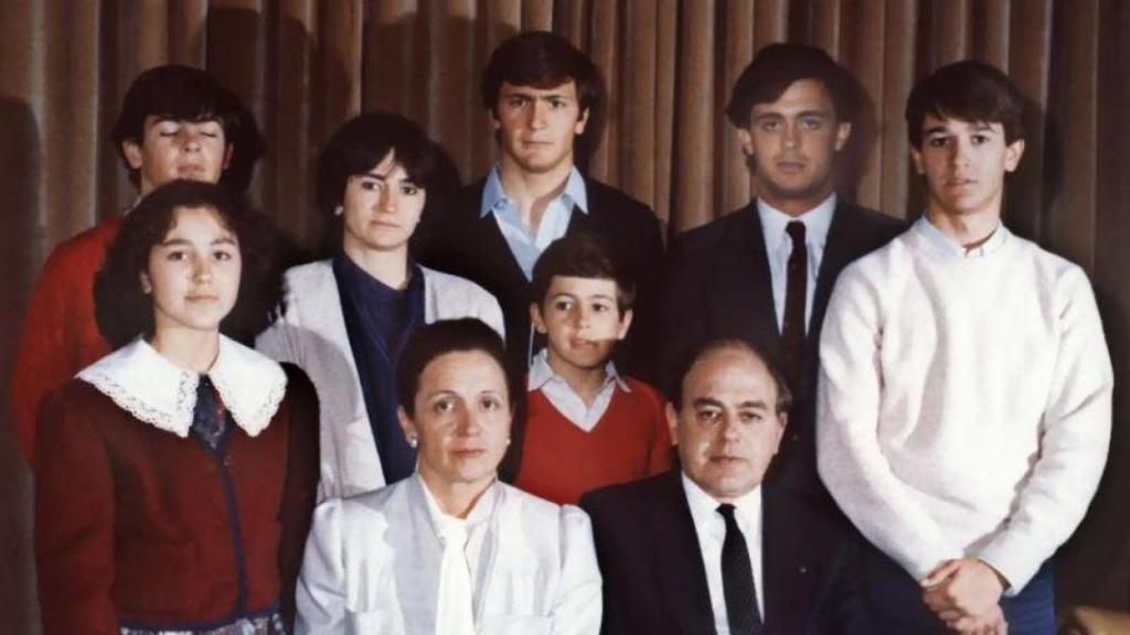 La familia Pujol Ferrusola, en una imagen de 1986.