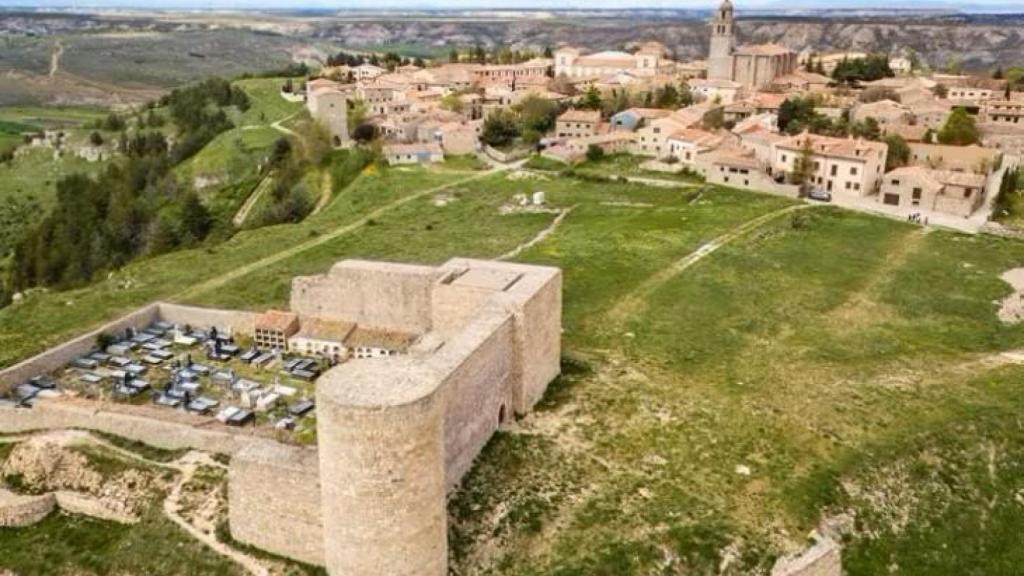 Vista aérea del Castillo de Medinaceli