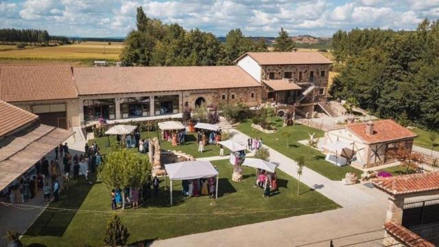 Imagen de una celebración en Finca La Fábrica, ubicada en el municipio palentino de Villaluenga de la Vega