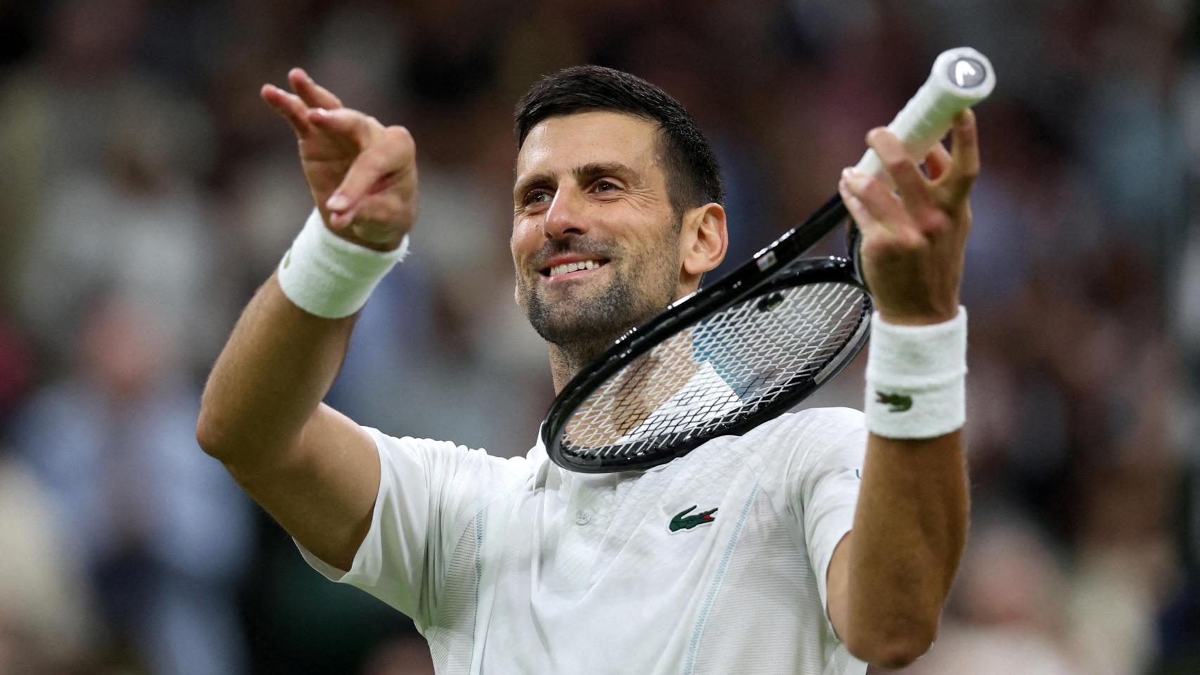 Novak Djokovic, en Wimbledon