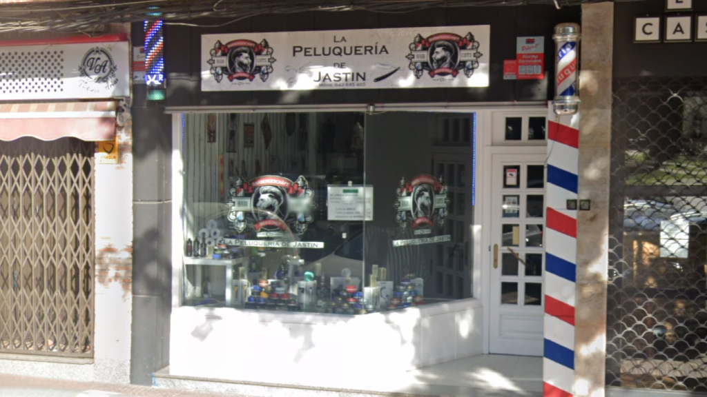 Peluquería del detenido en Ciudad Real. Foto: Google Maps.