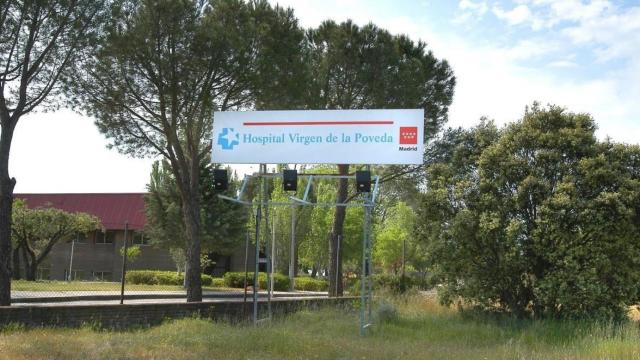 Exterior del hospital Virgen de La Poveda, en Madrid.