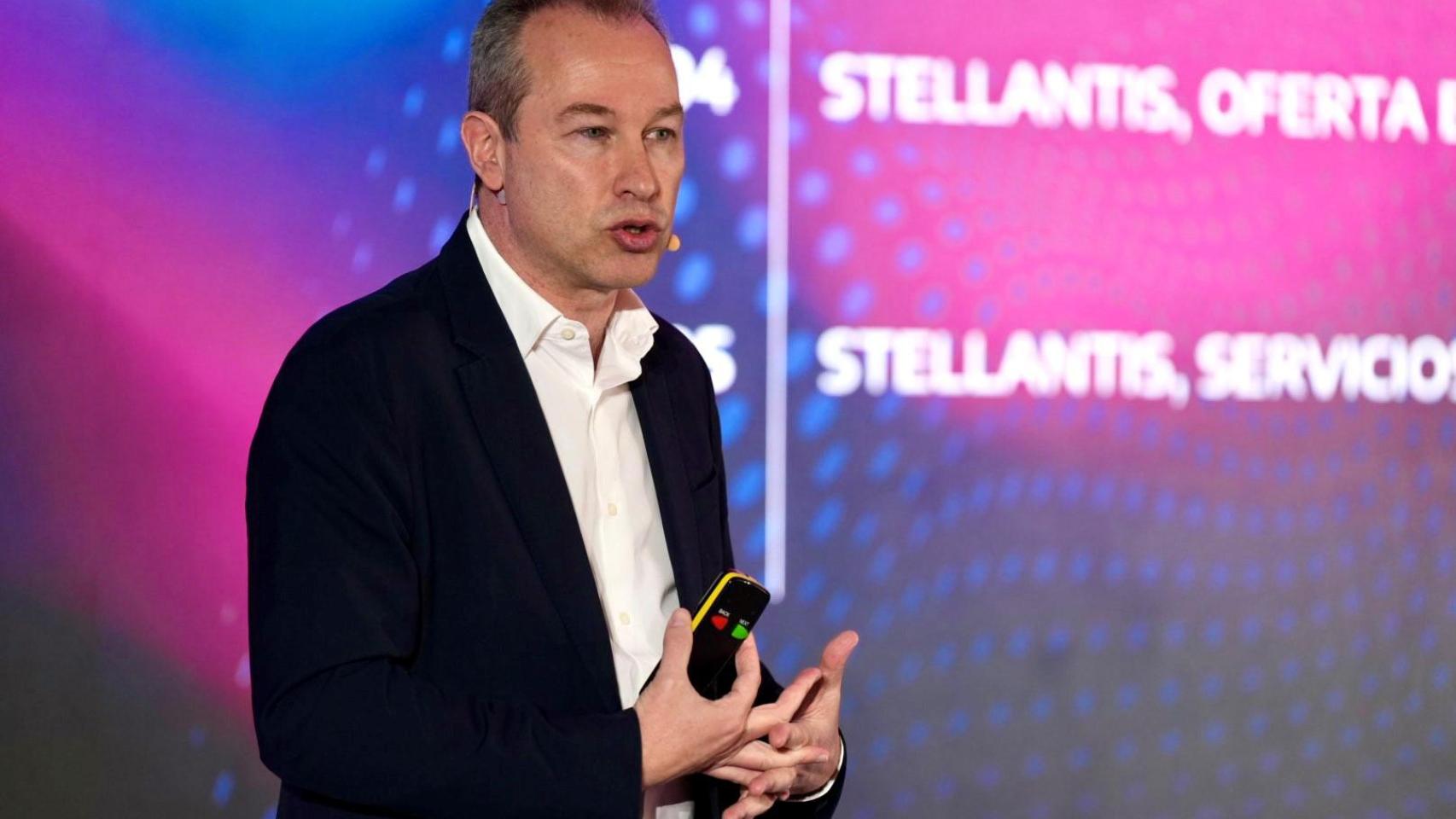 Pablo Puey es el director general del Grupo Stellantis en España y Portugal.