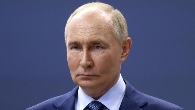 El presidente ruso, Vladimir Putin, este lunes.