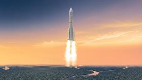 Ilustración del lanzamiento de Ariane 6