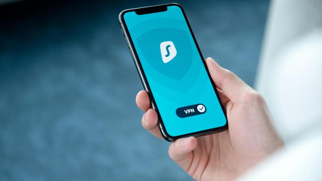 Una VPN en un iPhone.