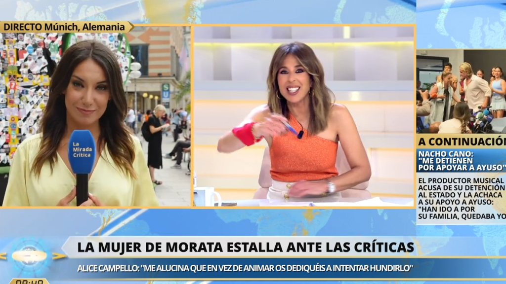 Cristina Cañedo y Ana Terradillos, en 'La Mirada Crítica'