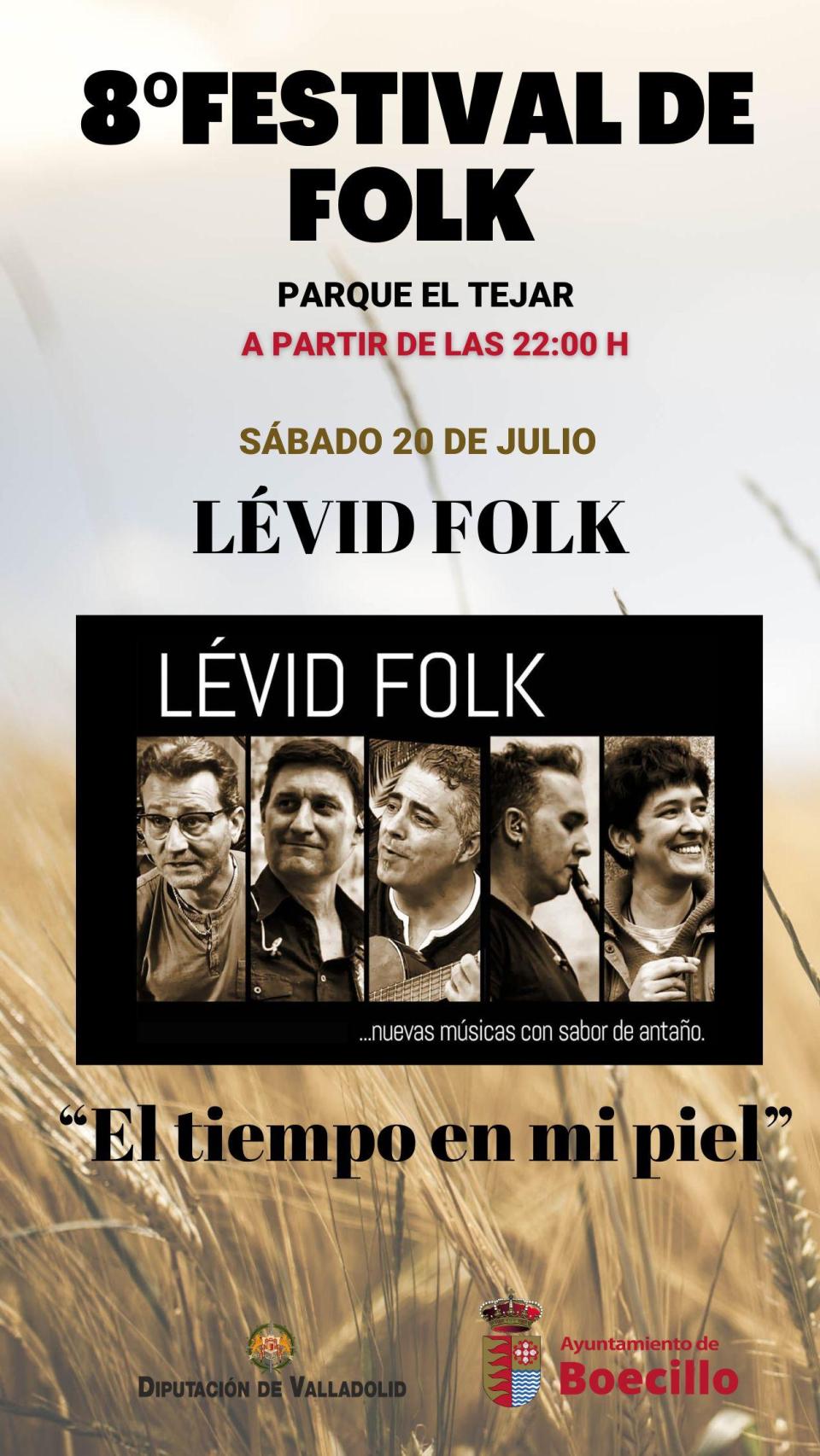 Ángel Lévid en el VIII Festival de Folk de Boecillo