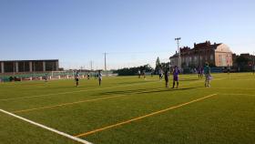 Campo de fútbol en La Cistérniga